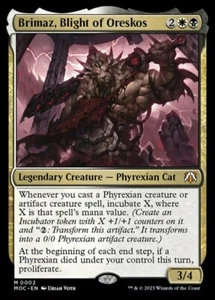 Brimaz, Blight of Oreskos x1 Magic the Gathering 1x Commander March of the Machi - Picture 1 of 1