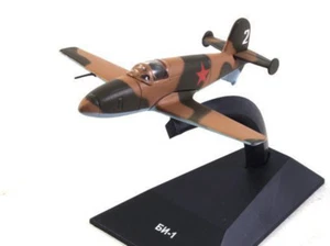 BI-1 Bereznyak-Isayev Soviet Fighter WWII 1942 Year 1/87 Scale Model with Stand - Picture 1 of 8