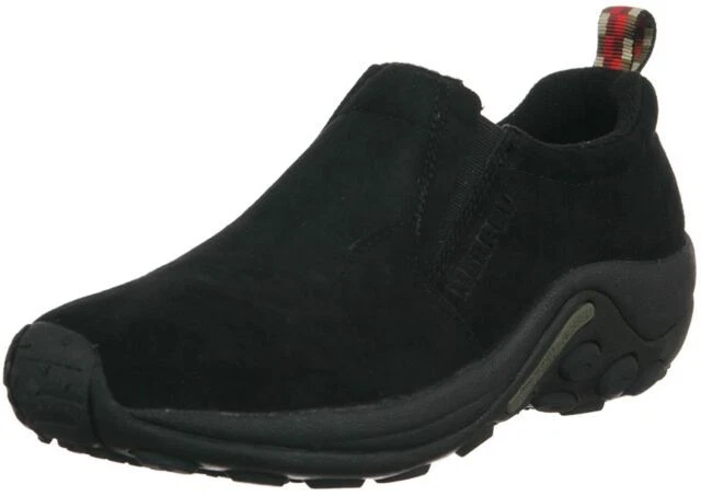 Merrell J60825 Jungle Moc Men's Slip-On Shoes - Midnight Leather, 11 US