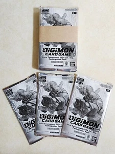 Digimon Store Tournament 2024 Jul-Sep Participation Pack - Lot of 19 Packs - Picture 1 of 5
