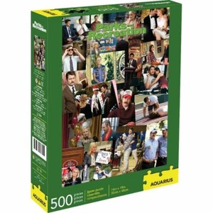 Parks and Recreation Photo Collage 500 Piece Jigsaw Puzzle NEW Factory Sealed - Picture 1 of 1