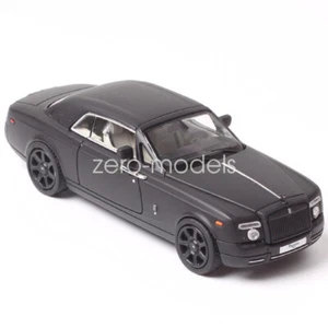 1/64 Mini DCM RR Phantom Coupe Diecast Metal Car Model Toy Gift Black Matte - Picture 1 of 24