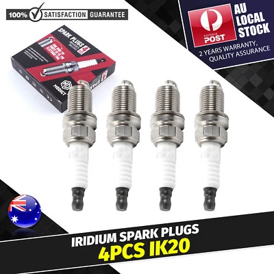 4x MODIGT IRIDIUM Spark Plugs IK20 for '88~'99 Daihatsu Feroza 1600 1.6L HD-E - image 1 of 4