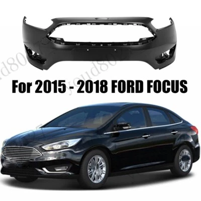 For Ford Focus 2015 2016 2017 2018 Front Lower Bumper Cover Textured Plastic - Image 1 of 4