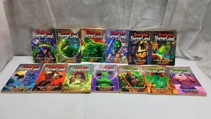 Lot of 13 Vintage Goosebumps Horrorland Books R.L. Stine Collection Most Wanted - Imagen 1 de 10
