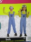 Minions Bob Costume Boys 12-18M Infants Yellow Jumpsuit Headpiece Halloween New