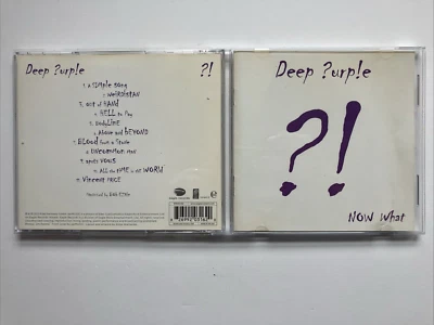 Now What?! [Digipak] by Deep Purple (CD, 2013, Eagle Records (USA) Very Good - Image 1 of 2