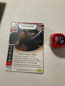 Star Wars Destiny Covert Missions Card & Die #71 Kashyyyk Warrior - Bild 1 von 1