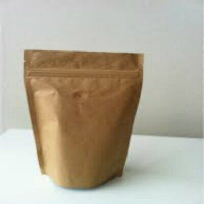20 X 250g Kraft Zip Lock Coffee Bags • 29.70$