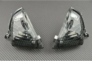 Pair of Black Smoke Rear Turn Signals SUZUKI GSX-R 1000 GSXR WVB6 2005-2006 - Picture 1 of 1