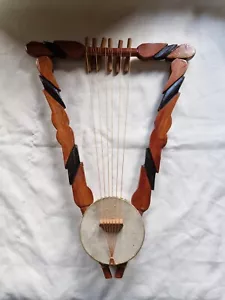 Vintage Ķrar Äthiopisches Saiteninstrument - Bild 1 von 5