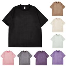 Tops Fashion Suede Streetwear Brown Daily Dark Purple For Vacation Grey