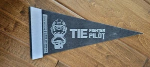 2022 STAR WARS CELEBRATION DISNEY EXCLUSIVE TIE FIGHTER PILOT MINI PENNANT - Picture 1 of 1