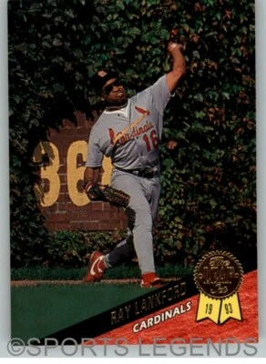 1993 Leaf #297 Ray Lankford - Image 1 of 2