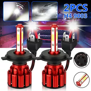 9003/H4 LED Headlight Bulbs Kit High&Low Beam 6500K Surper Bright White Headlamp - Picture 1 of 12
