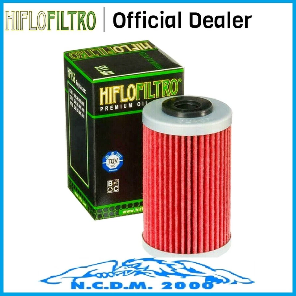 HIFLO155 FILTRO OLIO HUSABERG MOTORCYCLE FC450 / FS550/ HUSQVARNA 401 SVARTPILEN Foto 1 de 1