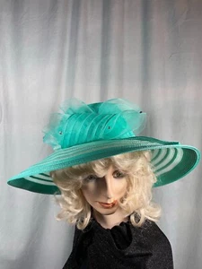 Damen Fine Millinery Designer Hut für Teeparty/Derby/Kirche/Hochzeit/(PS059SG) - Bild 1 von 9
