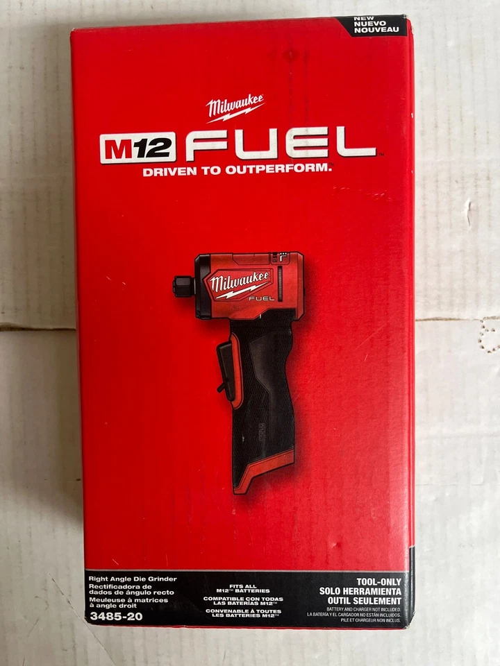 Milwaukee 3485-20 M12 FUEL 1/4" Right Angle Die Grinder (tool only)