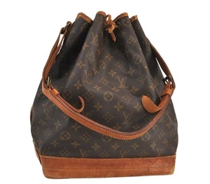 echt Louis Vuitton Monogramm Noe Schulter Kordelzug Tasche M42224 LV 8404M - Bild 1 von 10