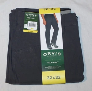 Nuevo Hombre ORVIS Gris Tech Pantalones Talla 32 X 32 - Imagen 1 de 1