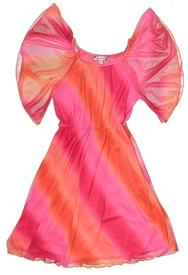 Speechless размер 12 розовый и оранжевый платье для девочек - Изображение 1 из 4