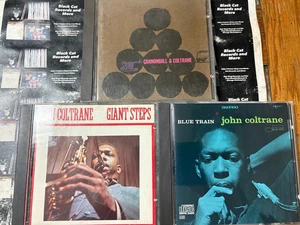 John Coltrane Giant Steps Blue Train & Cannonball Adderley CDs - Picture 1 of 2