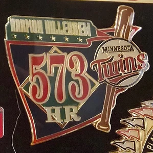 MINNESOTA TWINS HARMON KILLEBREW 573 CAREER HOME RUNS Lapel Pin - Picture 1 of 1