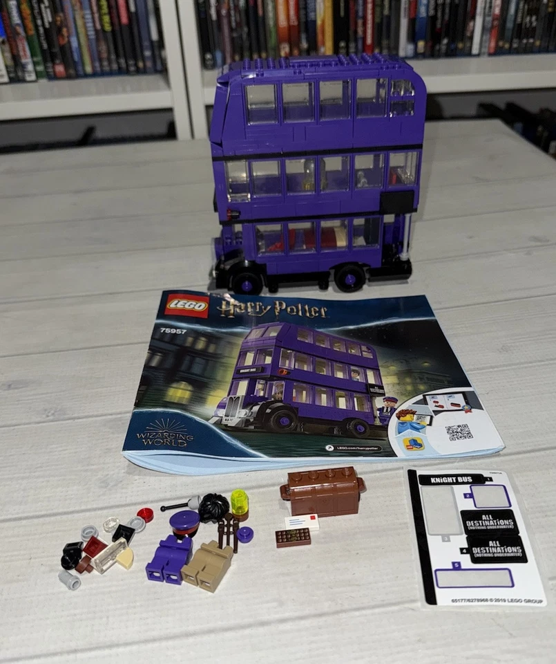 LEGO 75957 Wizarding World Of Harry Potter The Knight Bus See Photos Incomplete - Image 1 of 4
