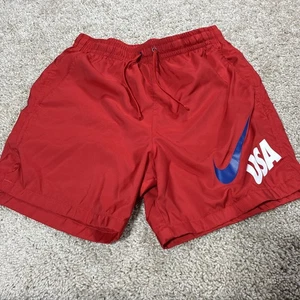 Nike Herren Stadion Fußball Futball Fußball rote Shorts Größe Small Team USA - Bild 1 von 5