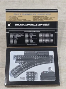 K-line Super Snap O-31 Left Hand Remote Switch Track K-0763 - Picture 1 of 7