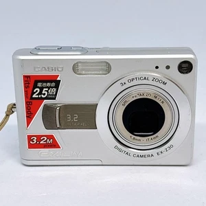 CASIO EXILIM EX-Z30 Compact Digital Camera with Charger Tested Working Japan - Picture 1 of 9