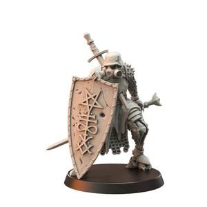 Cult Warden B | Trench Crusade Crab Minis |  Wargaming 3D Printed Miniatures - Picture 1 of 1