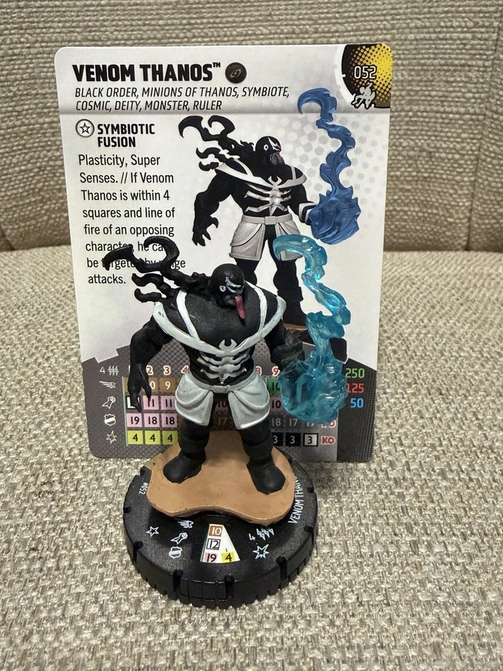 Heroclix Venom Thanos 052 суперредкий Spider-Man Beyond Amazing - Изображение 1 из 2