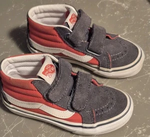 Zapatillas Vans Sk8 Niños Naranja/Gris, Talla 11 - Imagen 1 de 7