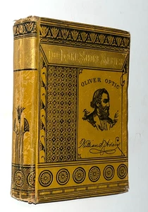 Oliver Optic / ON TIME or The Young Captain Lake Shore Series 1889 HC - Picture 1 of 6