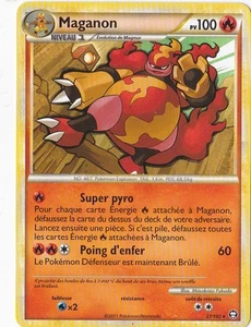 Maganon - HS03:Triumph - 27/102 - Pokemon Karte Frankreich - Bild 1 von 1
