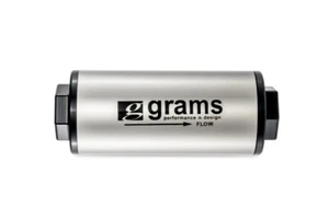 Grams Performance 20 Micron -6AN Fuel Filter - Picture 1 of 6