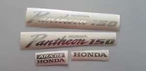 Kit Adesivi Honda Pantheon 150 Cromati Argento Phanteon Phanton Panteon onda . - Imagen 1 de 5