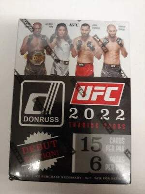 2022 Panini UFC Donruss Debut Edition Blaster Box - Factory Sealed - Image 1 of 2