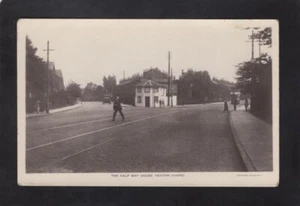 Stockport, Heaton Chapel, Half Way House, Manchester Tram, Cheshire, RPPC - Picture 1 of 2