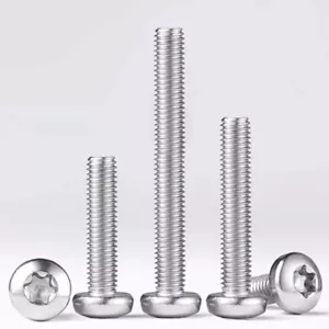 M2 M2.5 M3 M4 M5-M8 304 Edelstahl Pfannenkopf Torx Steckschlüsselkappe Sicherheitsschraube - Bild 1 von 7