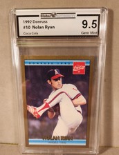 1992 Donruss Baseball Career Series #10/26 Nolan Ryan BGS 9.5 Gem Mint Coca Cola