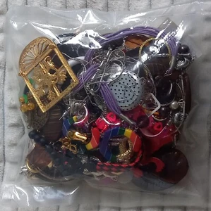 Modeschmuck Konvolut gemischt, ca 500 Gramm - Bild 1 von 2