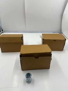 3 Boxes of 25 ACP EMT Compression Coupling 3/4" TWC75CS for EMT Conduit Steel - Picture 1 of 6
