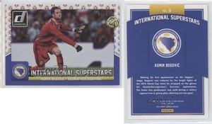 2015 Panini Donruss International Superstars Red Soccer Ball /49 Asmir Begovic