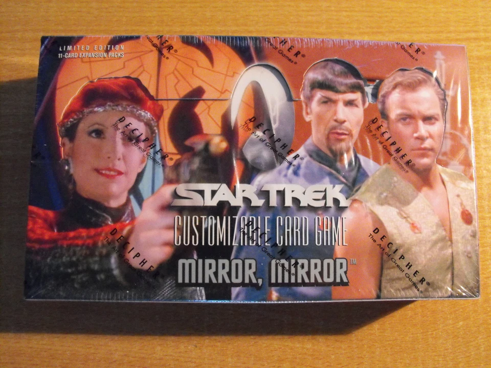 STAR TREK CCG MIRROR MIRROR SEALED BOX OF 30 BOOSTER PACKS - Image 1 of 1