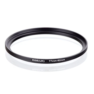 RISE(UK) 77-82MM 77 MM- 82 MM 77 to 82 Step Up Ring Filter Adapter - Image 1 of 3