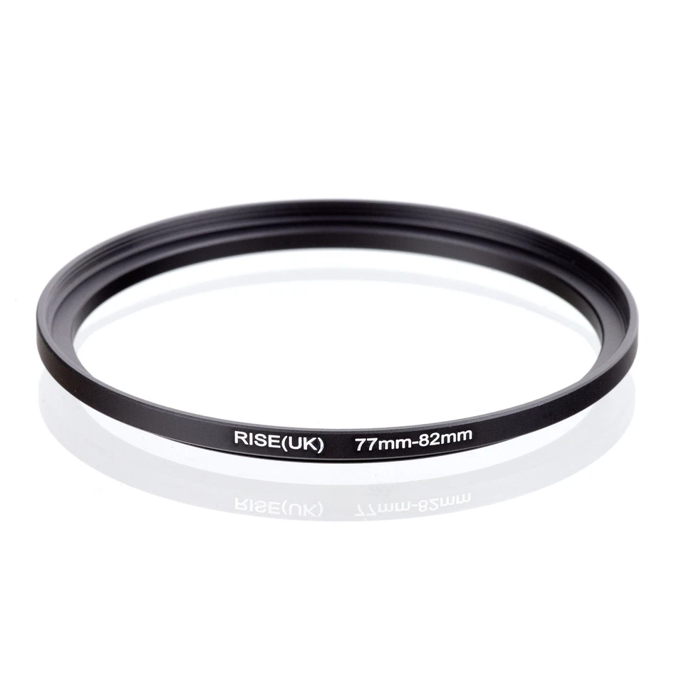 RISE(UK) 77-82MM 77 MM- 82 MM 77 to 82 Step Up Ring Filter Adapter - Image 1 of 3
