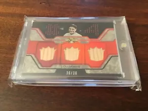 2008 Topps Lou Gehrig Triple Game Used Bat Relic Card /36 - Picture 1 of 3