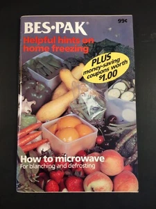 Bes-Pak Helpful Hints on Home Freezing - How to MW for Blanching and Defrosting - Bild 1 von 5